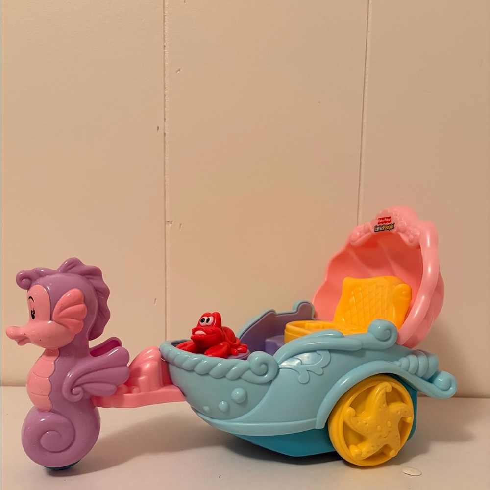 Fisher Price Little People Ariel’s Carriage old style